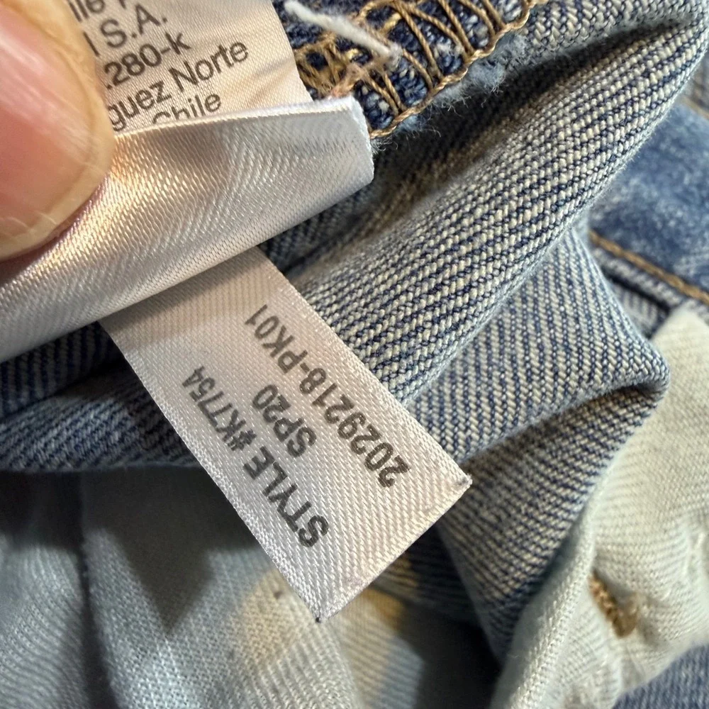 J.Crew Flex Mens Straight Leg Jeans 34x30 Light Wash Blue Stretch Denim Pants